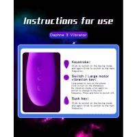 Leten 3 vibradores vibratorios de 1 inserción, palo de succión para adultos, estimulador de clítoris y vagina, consolador femenino para - details 3