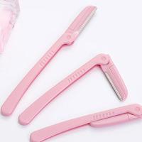 Navaja de Afeitado para Mujer Herramienta de Cuidado Facial Removedor de Vello Cepillo para Cejas Trimmer Seguro (3 piezas) - details 0