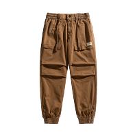 Pantalones de Jogger Sólidos para Exteriores CHAIFENKO Largo Completo, Material de Algodón, Ajuste Regular para Hombres en Otoño/Invierno - details 1