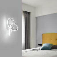2PCS LED Lámpara de Techo Moderna 22W GOECO, Aluminio Blanco, 6500K Luz Blanca Fría, Iluminación Interior Nórdica para Sala de estar, Dormitorio, Comedor, 25*25*10 CM - details 6