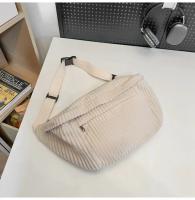 Riñonera de gran capacidad para mujer, bolsos de hombro tipo bandolera, riñonera informal, bolso sencillo para teléfono, riñonera de pana, bolso de plátano para mujer - details 28