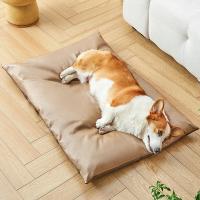 Cama de Mascotas Refrescante de Doble Superficie Alfombra de Verano Impermeable para Perros y Gatos con Pad de Salpicaduras de Cuero - details 9