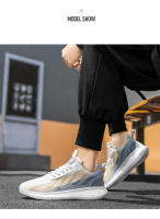 Zapatillas deportivas informales para hombre, calzado transpirable con plataforma que aumenta la altura - details 7