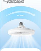 Lámpara Ventiladora LED con Control Remoto Ventilador de Techo Silencioso, 3 Colores Ajustables, Fácil Instalación, Ideal para Dormitorio y Sala de Estar, Diseño Moderno y Eficiente - details 13