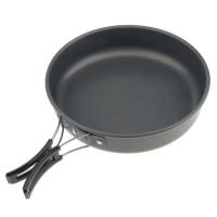 Camping Frying Pan 22cm Portable Lightweight Non-Stick Fry Pan Cookware