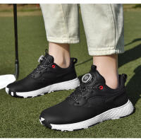 Zapatos de golf, zapatos de golf de pareja con botón giratorio impermeables para hombres y mujeres, zapatos deportivos casuales. - details 18
