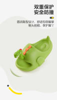 Fondo grueso cuello de serpiente zapatillas de dinosaurio cuello largo dragón hogar sandalias de dibujos animados - details 3