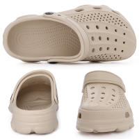 Zapatillas de Jardín Transpirables para Hombres Comwarm Calzado de Playa Antideslizante Cómodo para Interiores y Exteriores - details 17