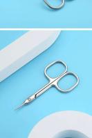 Tijeras Profesionales de Acero Inoxidable para Manicura Punta Curvada para Crecimiento de Cutículas - details 8