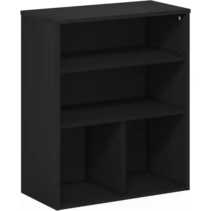 Jaya SimplHome Librería Abierta Almacenamiento 6 Niveles Espresso - 1