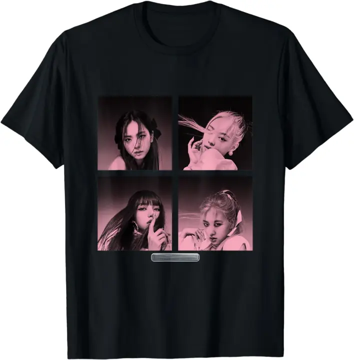 Camiseta negra de manga corta, - 1