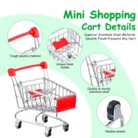 Juguetes de Entrenamiento para Pájaros 6Pcs Anillo de Empilhaje Mini Carro de Compras Patinetas Bola de Campana Mesa de Tricks para Pájaros Material de Madera Dangerous Goods Normales Producto Universal para Interior - details 8