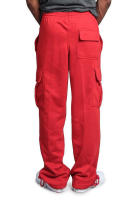Pantalones deportivos sueltos para hombre, pantalones casuales con encaje, cintura elástica, bolsillo, color sólido - details 4