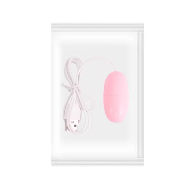 Juguetes sexuales Inversor de 7 Segmentos USB Huevo de Salto Doble Masturbador Femenino - 1