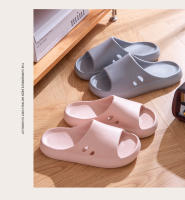 Casa de una palabra antideslizante suave y cómodo baño hotel pareja zapatillas frescas - details 11