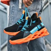 Zapatos deportivos, zapatos para correr transpirables de malla para hombre, zapatos deportivos ligeros, suaves y de suela gruesa para hombre y mujer - details 13