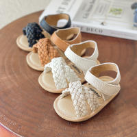 Zapatillas De Verano Para Bebés Niñas Y Niños Con Lazo Brillante Y Suela Antideslizante Premium Comodidad Para Primeros Pasos - details 2