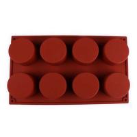 Molde de Pastel de Silicona Circular 8 Cavities para Chocolate, Oreo, Galletas, Pastelería, Gelatina, Pudín, Jabón Cocina y Comedor - details 5