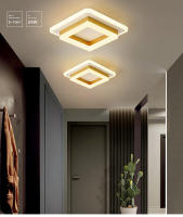 Lámpara de Techo Redonda y Cuadrada LED TOMAXIN 20CM para Habitación Luz de Pasillo Interior Cambiable de Color Moderna 220V - details 3