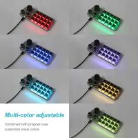 Programming ro Custom 2.4G/Bluetooth/USB 3 Mode RGB nical Keyboard Gaming DIY Hot-swap Keypad For PS Lr An Xd - details 5