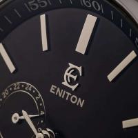 Reloj de Lujo ENITON 41mm Automático, Correa de Cuero, Moda de Negocios para Hombres - details 5