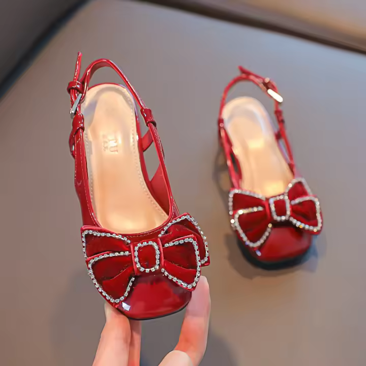 Zapatos Arco Princesa para niña, suela suave antideslizante, para niños medianos y grandes. - 1