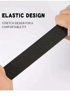 Cinturón de Nylon Rey para Hombres y Mujeres Cierre Rápido, Elástico Unisex, Marca BUNO - details 10