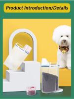 Tarro de Almacenamiento de Comida para Mascotas de Plástico 1.5L/2L con Taza de Medida - details 1