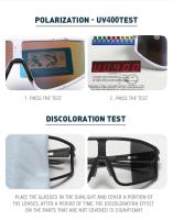 Gafas de Sol Deportivas Polarizadas UV400 Protección para Adultos, Jóvenes, Básebol, Pesca, Esquí, Golf Joyería de Gafas Nocturnas - details 9