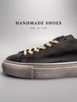 Zapatos hechos a mano retro de la vieja moda casual, zapatos de cuero de vaca de primera capa transpirable. - details 33