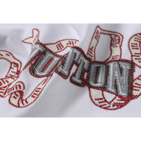 Las mejores camisas casuales básicas de moda de verano, camisetas holgadas de algodón puro para hombres y nuevas camisas de manga corta para parejas con estampados de logotipos en la parte delantera. - details 7