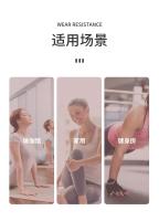Calcetines de Yoga profesionales para mujer, calcetines antideslizantes de silicona para entrenamiento interior, calcetines deportivos de baile, calcetines transpirables con espalda descubierta de algodón para Pilates - details 8