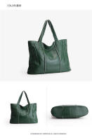 Bolso de Mujer de Cuero Genuino de Vaca de Primera Calidad Nuevo Bolso de Hombro de Alta Gama, Gran Capacidad - details 14
