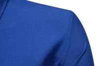 Camisa de manga larga con botones para hombre, camisa informal de negocios, Color sólido, cómoda, Social, Oficina, blusa blanca y negra, moda de otoño - details 65