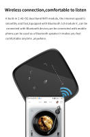 Toimei-proyector inteligente C2000 para cine en casa, 960x540P, compatible con proyección DLP de 1080P, 6000 lúmenes, WIFI, 5G, Android 9,0 - details 18