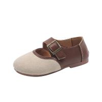 Zapatos planos de cuero para niñas pequeñas, calzado de princesa dulce, Retro, Vintage, informal, clásico, para primavera y otoño, 21-30, 2024 - details 19