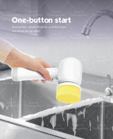 Cepillo Eléctrico Automático Portátil 4 Piezas Ecológico para Limpieza de Cocina, Baño, Tubo - details 6