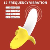 Leten-vibradores de plátano de silicona recargables de 12 frecuencias, estimulador de orgasmo para adultos, masturbador, Juguetes sexuales para Gay, Vagina, ano - details 4