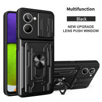 Funda con soporte magnético para OPPO Realme, carcasa con ranura para tarjeta, para modelos 10, 4G, 9, 8, 7 Pro, 8i, 9i, C35, C31, Reno 8, 8T, A17, A58, A57, A52, A72, A76 - details 8