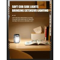 BALDR G111 Linterna de bolsillo superbrillante LED multifuncional Linterna magnética COB EDC Mini llavero linterna recargable - details 14