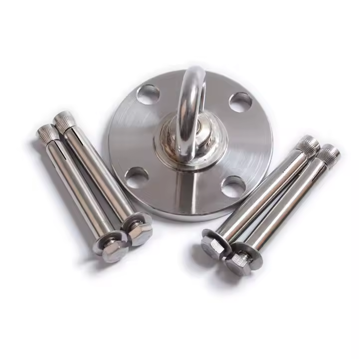 Hamaca colgante con ganchos de acero inoxidable 304, kit de ganchos de expansión para yoga, porche, silla de patio de recreo - 1