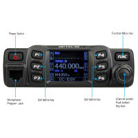 Radio de Coche Retevis RT95 Estación Móvil Combinada de Dos Vías 25W VHF UHF CHIRP Anytone Base Station Resistente al Agua Alcance de 5-10KM - details 13