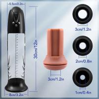 Leten-aspiradora eléctrica con bolsillo para agrandar el coño, bomba para extender el pene, masturbador masculino, entrenador, Juguetes sexuales para hombres - details 3