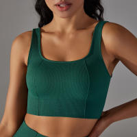 Nessaj-Chaleco de yoga sin costuras, top corto deportivo para fitness, gimnasio, correr, sujetador a prueba de golpes - details 19