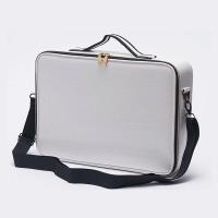 Bolsa de cosméticos impermeable con patrón de cocodrilo Pu para mujer, gran capacidad, partición ajustable, estuche de maquillaje para tatuaje de viaje, nuevo - details 2