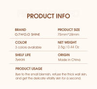O.TWO.O Air Cushion BB Cream 3 colores cobertura más completa impermeable de larga duración corrector cojín compacto con Puff Maquillaje facial - details 9