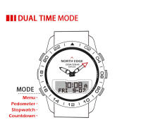 NORTH EDGE GAVIA reloj de buceo multifuncional para hombres brújula barómetro - details 8