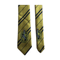 Corbata amarilla y negra con escudo adulto niño disfraz mago bruja cosplay oro envio urgente - details 4