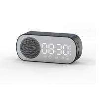 Reloj despertador Digital, altavoz inalámbrico con Bluetooth, compatible con Radio, caja de sonido, subwoofer de graves, reproductor de música de escritorio - details 0