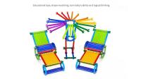 Juego de Construcción Mágico Bloques de Ensamblaje DIY de 500 Piezas Juguete Educativo para Niños - details 8